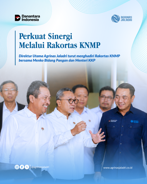 Direktur Utama Agrinas Jaladri Hadiri Rakortas Percepatan Program Kampung Nelayan Merah Putih