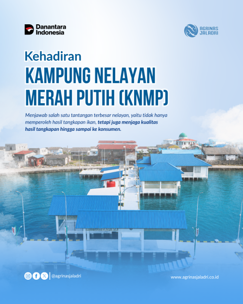 Kampung Nelayan Merah Putih Wujudkan Perikanan Produktif dan Berdaya Saing