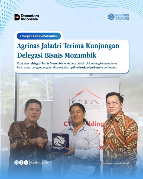 Agrinas Jaladri Terima Kunjungan Delegasi Bisnis Mozambik, Bahas Potensi Kerja Sama Perikanan