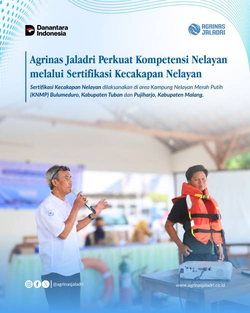 Agrinas Jaladri Perkuat Kompetensi Nelayan melalui Sertifikasi Kecakapan Nelayan